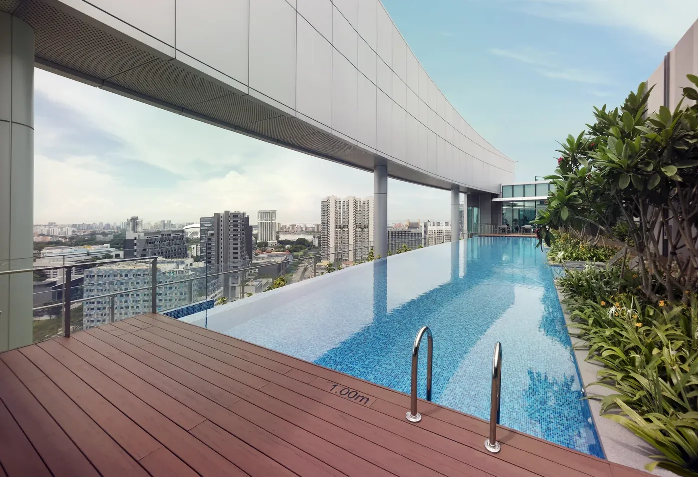 ARC 380 rooftop 25-metre swimming pool with city views